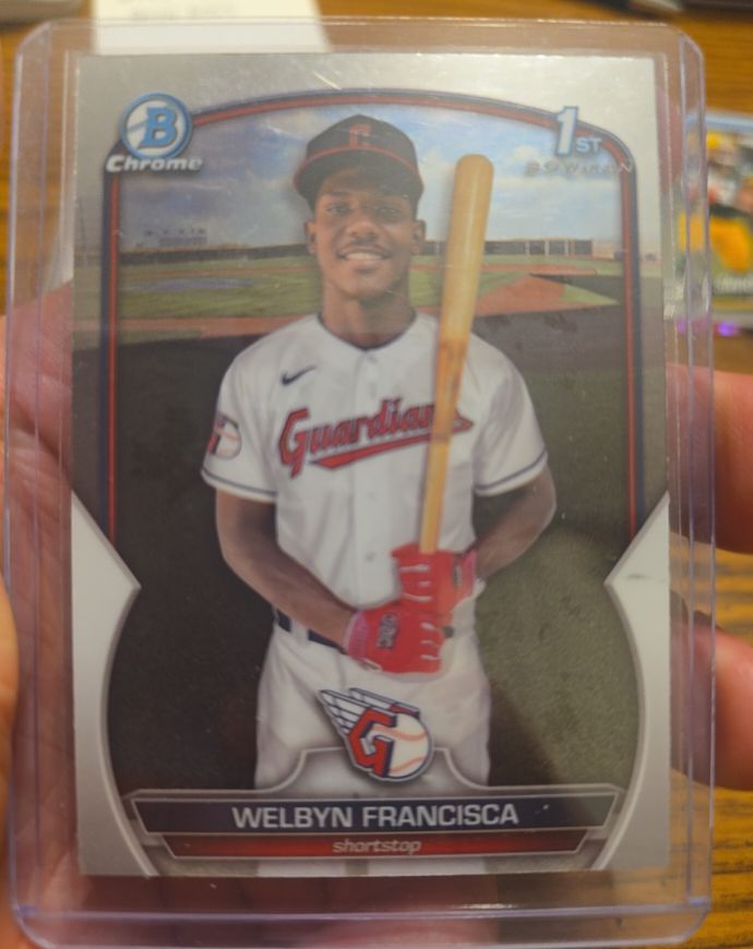 2023 Bowman Chrome #BCP-228 Welbyn Francisca — front