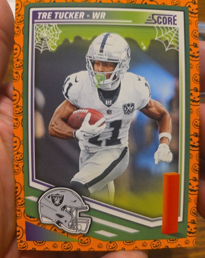 2025 Panini Score-A-Treat #242 Tre Tucker — front