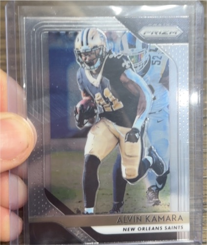 2018 Panini Prizm #64 Alvin Kamara — front