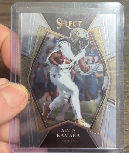 2021 Panini Select Premier Level #125 Alvin Kamara — front