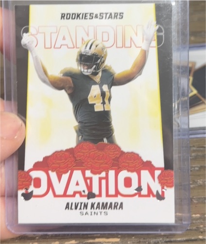 2021 Panini Rookies & Stars #SO-11 Alvin Kamara Standing Ovation — front