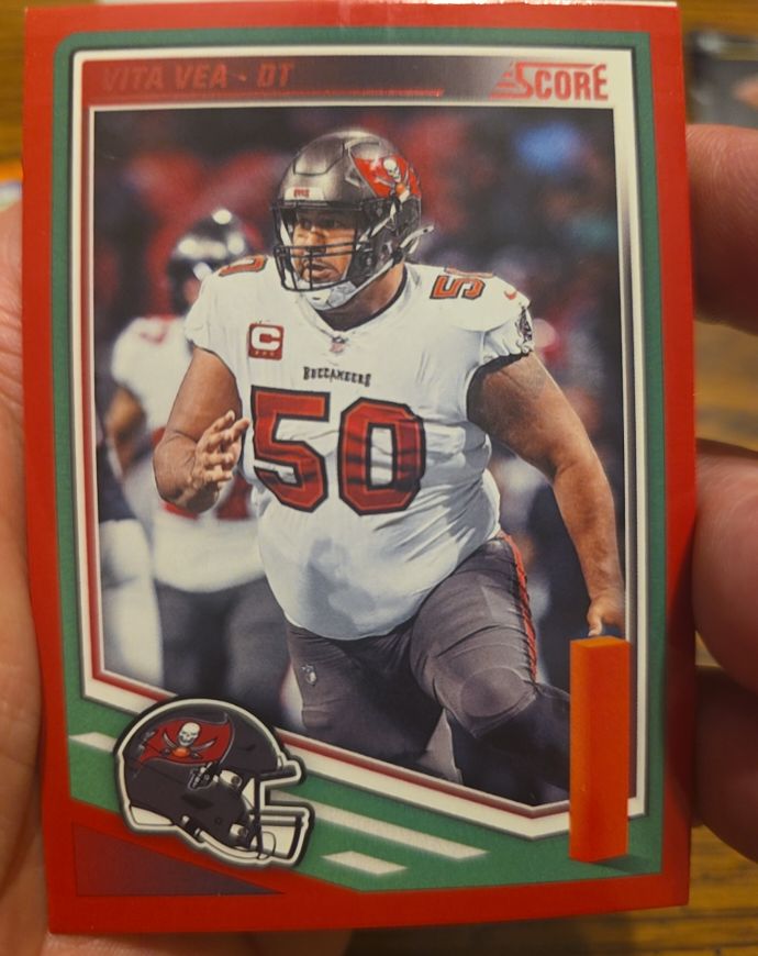 2025 Panini Score #156 Vita Vea — front