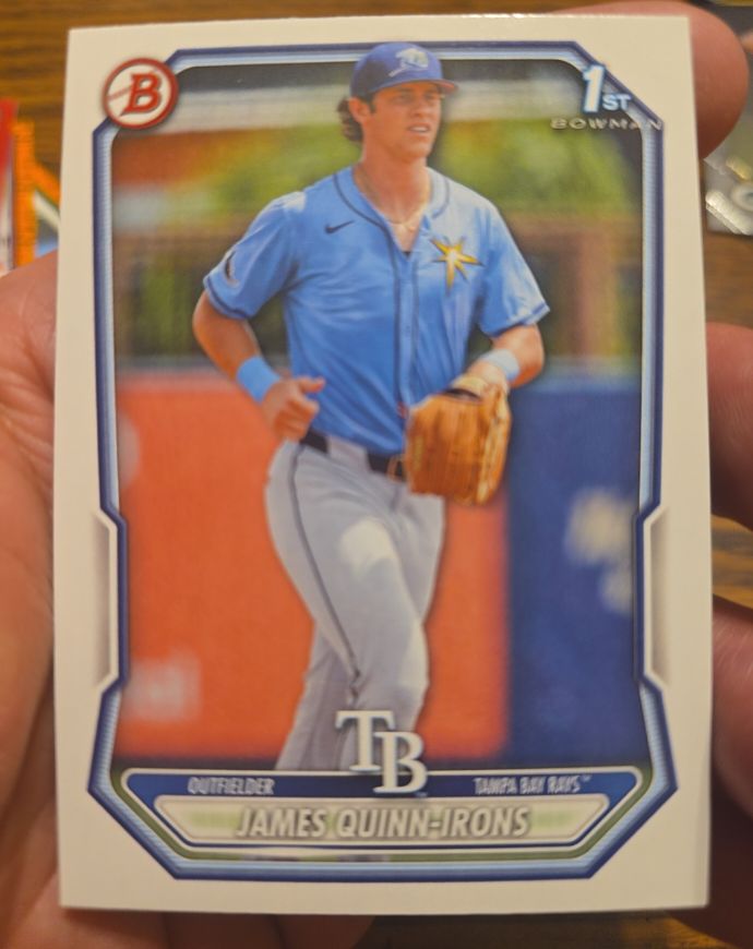 2026 Bowman #BP-4 James Quinn-Irons — front