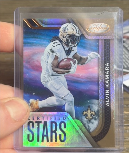 2022 Panini Certified #CS-22 Alvin Kamara Certified Stars — front