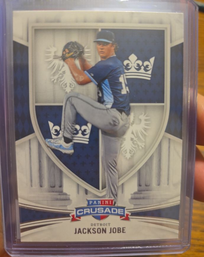 2024 Panini Crusade #27 Jackson Jobe — front