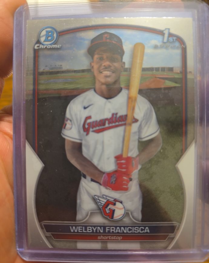 2023 Bowman Chrome #BCP-228 Welbyn Francisca — front