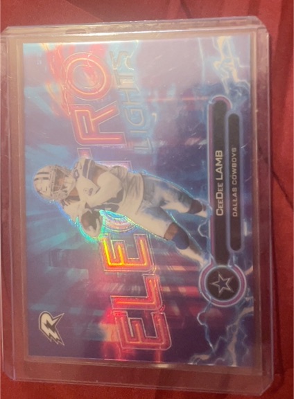 2025 Topps Resurgence Electro Lights #EL-16 CeeDee Lamb — front