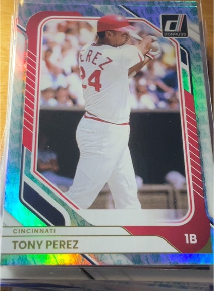 2026 Donruss #22 Tony Perez — front