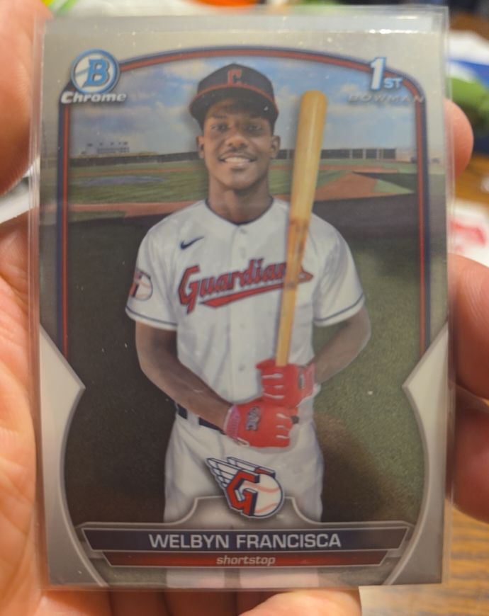 2023 Bowman Chrome #BCP-228 Welbyn Francisca — front