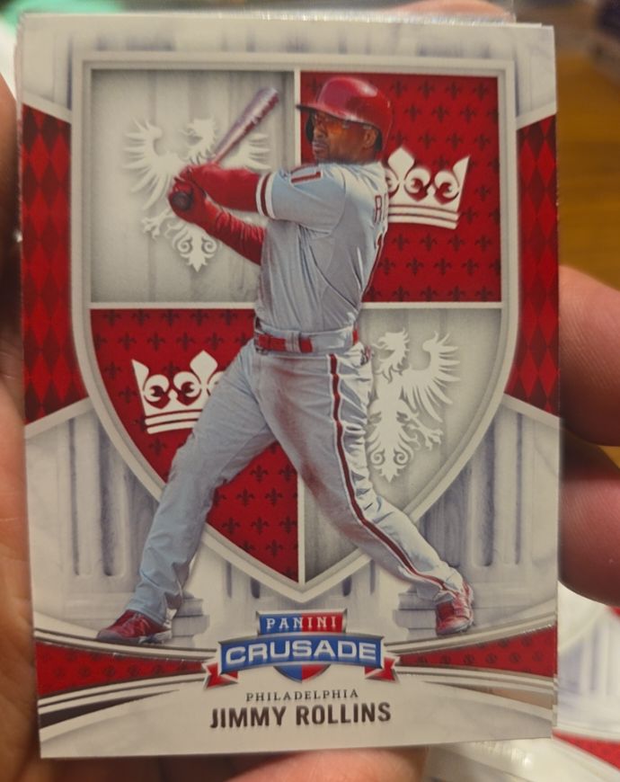 2024 Panini Crusade #28 Jimmy Rollins — front