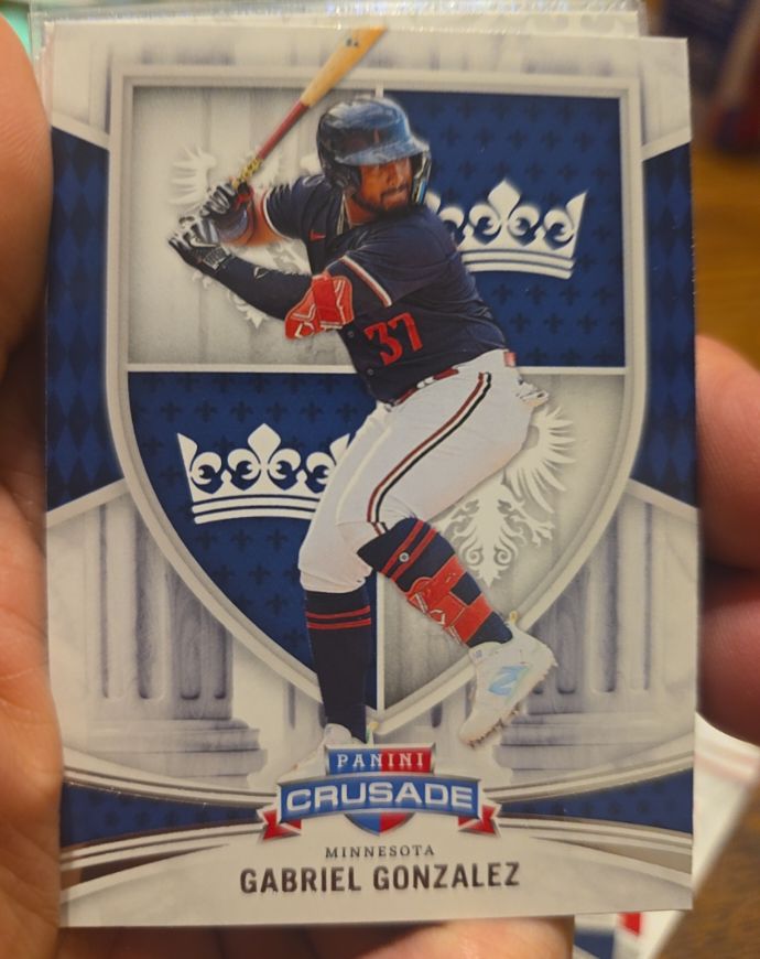 2024 Panini Crusade #23 Gabriel Gonzalez — front