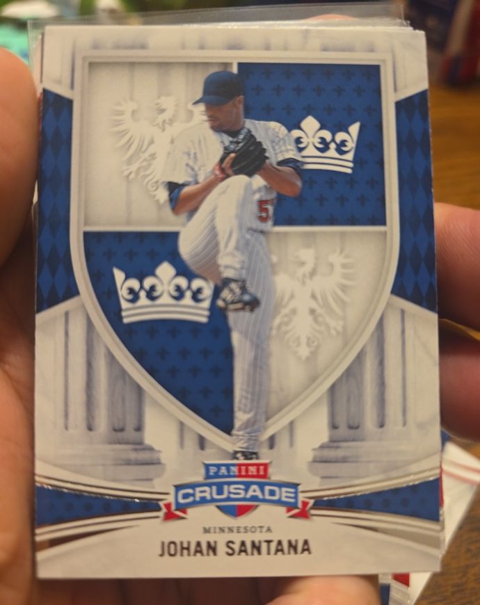 2024 Panini Crusade #107 Johan Santana — front