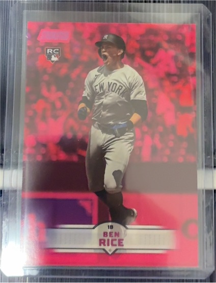 2025 Topps Stadium Club #196 Ben Rice — front