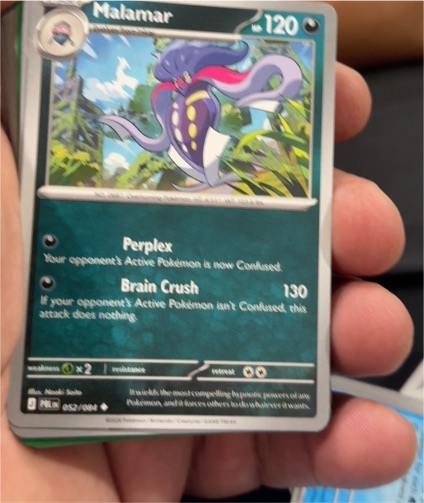 2026 Pokemon ME05: Pitch Black #052 Malamar — front