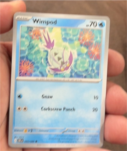 2017 Pokémon TCG Chaos Rising #25 Wimpod — front
