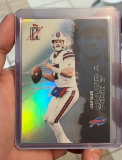 2025 Topps Signature Class #7 Josh Allen — front