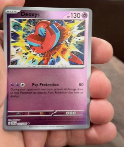 2026 Nintendo Deoxys #033 Crown Zenith — front