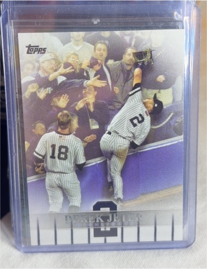1996 Topps #2 Derek Jeter — front
