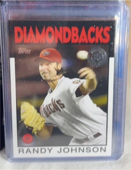 2021 Topps Series 1 1986 35th Anniversary #86B-54 Randy Johnson — front