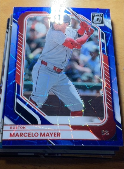2024 Donruss Optic #137 Marcelo Mayer — front