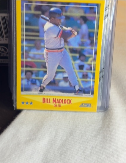 1988 Score #445 Bill Madlock — front