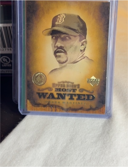 2000 Upper Deck Most Wanted #MW4 Pedro Martinez — front