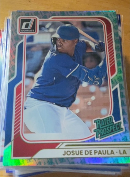 2026 Donruss Rated Prospect #109 Josue De Paula — front