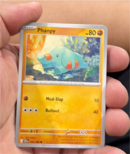 2026 Pokémon Chaos Rising #044 Phanpy — front