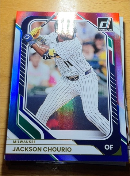 2026 Panini Donruss #83 Jackson Chourio — front