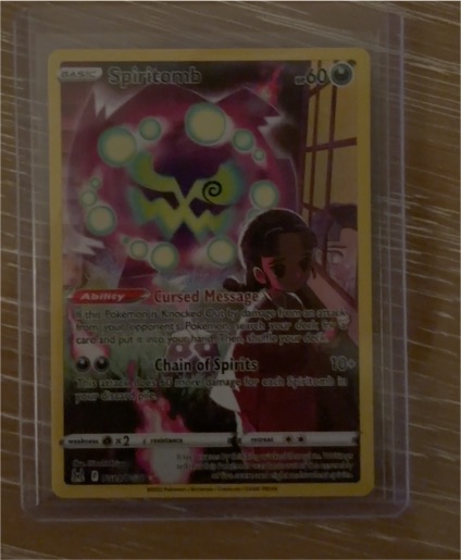 2022 Pokemon TG09/TG30 Spiritomb Lost Origin Trainer Gallery — front