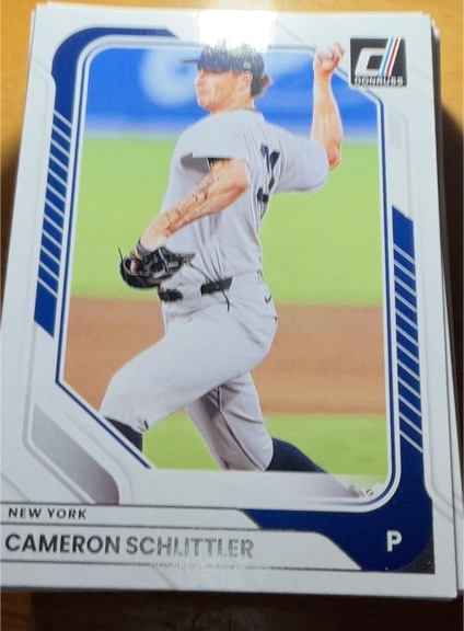 2026 Donruss #97 Cameron Schlittler — front