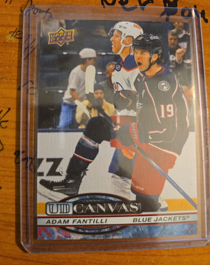 2025-26 Upper Deck Extended Series UD Canvas #C-287 Adam Fantilli — front