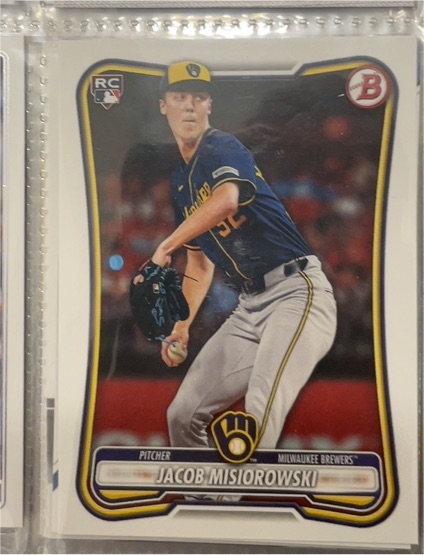 2026 Bowman #35 Jacob Misiorowski — front