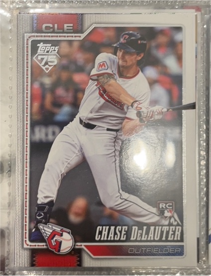 2026 Topps Series 2 #458 Chase DeLauter — front