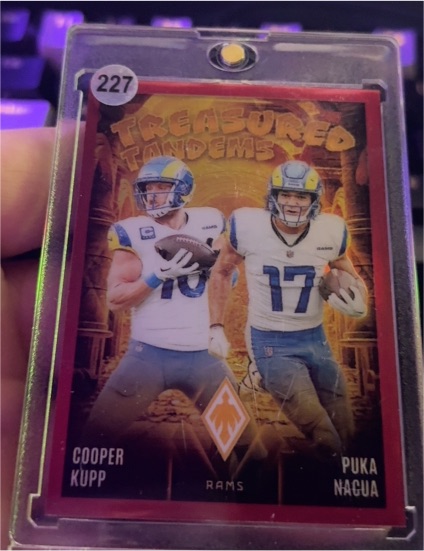 2024 Panini Phoenix #TT-LAC Treasured Tandems Cooper Kupp/Puka Nacua — front