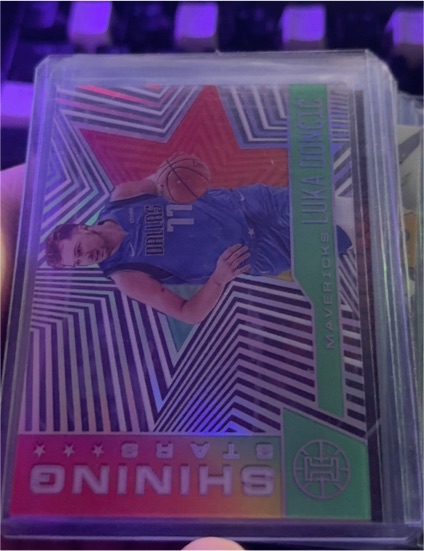 2020-21 Panini Illusions #2 Luka Doncic Shining Stars — front