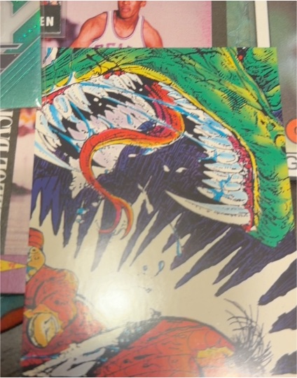 1992 Comic Images Spider-Man The McFarlane Era #29 The Lizard — front