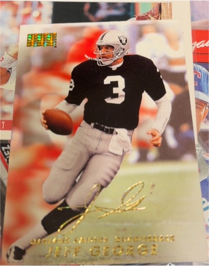 1998 SkyBox Premium #116 Jeff George — front