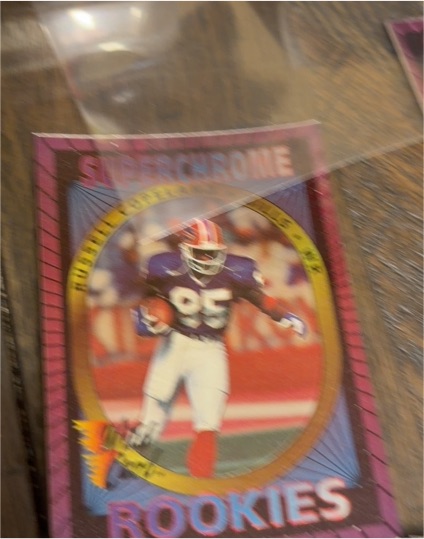 1993 Wild Card Superchrome Rookies #6 Russell Copeland — front