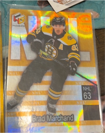 2020-21 Upper Deck Extended Series HoloGrFX NHL #NHL-19 Brad Marchand — front