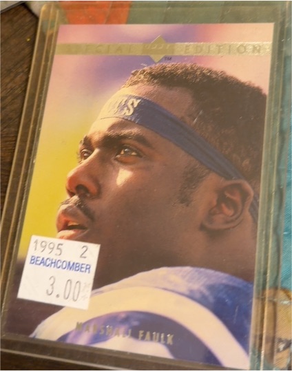 1995 Upper Deck Special Edition #SE9 Marshall Faulk — front