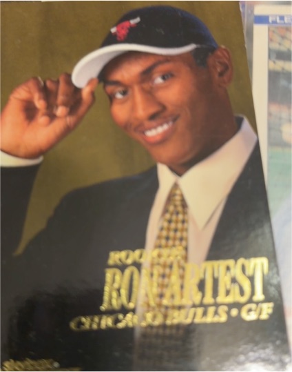 1999-00 Skybox Dominion #201 Ron Artest Rookie Card — front