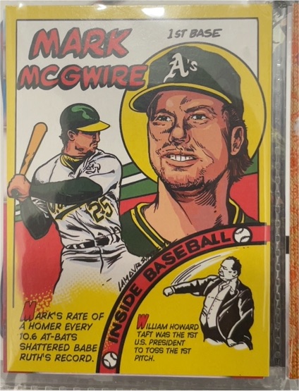 2023 Topps Archives 1979 Comics #79TC-12 Mark McGwire Oakland Athletics — front
