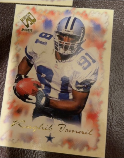 2001 Pacific Private Stock #27 Raghib Ismail — front