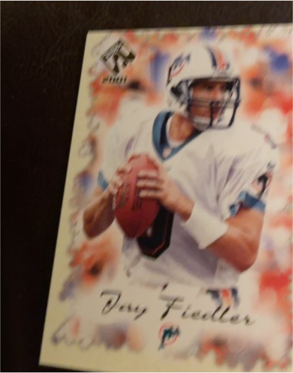 2001 Pacific Private Stock Premiere Date #49 Jay Fiedler — front