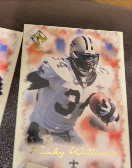 2001 Pacific Private Stock #61 Ricky Williams — front