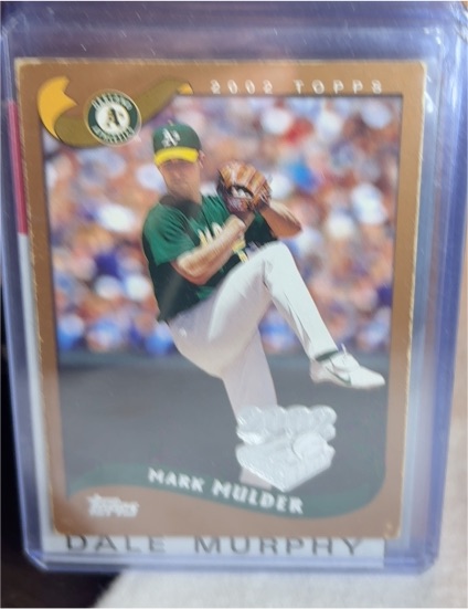 2002 Topps #90 Mark Mulder — front