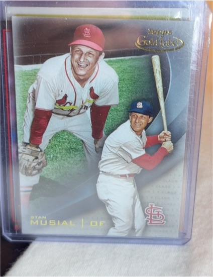 2016 Topps Gold Label #47 Stan Musial — front