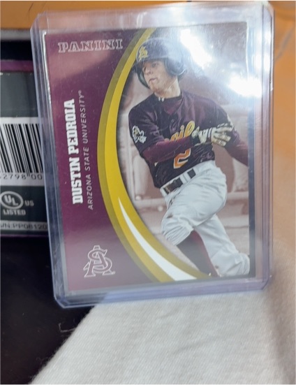 2015 Panini Arizona State #40 Dustin Pedroia — front