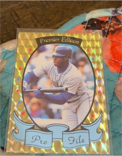 1992 Profiles In Sports Premier Edition Pro File Promo #3 Ken Griffey Jr. — front